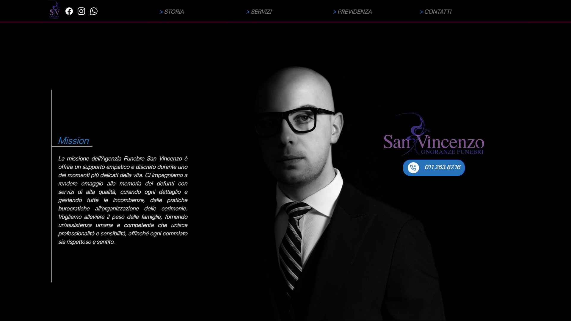 Screenshot 2025-07-14 at 10-27-50 Onoranze Funebri San Vincenzo Agenzia servizi funebri Borgaro Torinese Borgaro Torinese