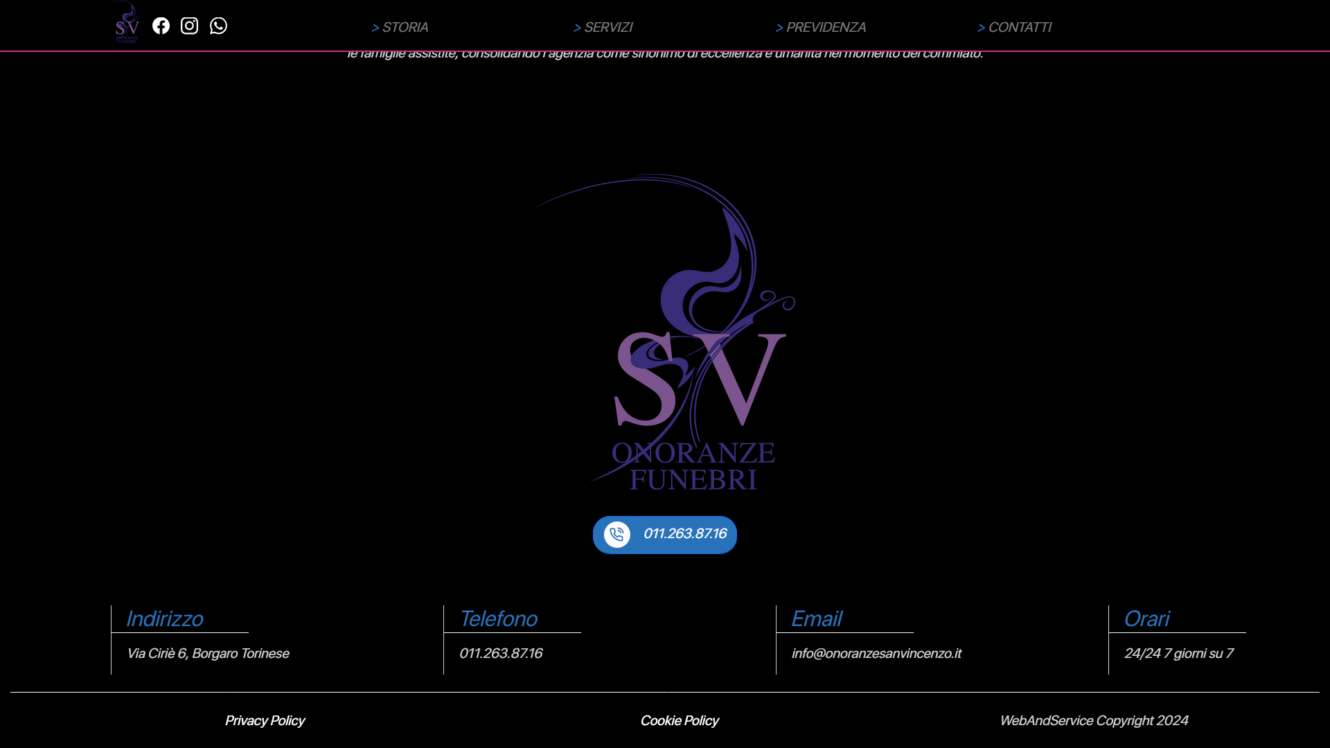 Screenshot 2025-07-14 at 10-28-06 Onoranze Funebri San Vincenzo Agenzia servizi funebri Borgaro Torinese Borgaro Torinese
