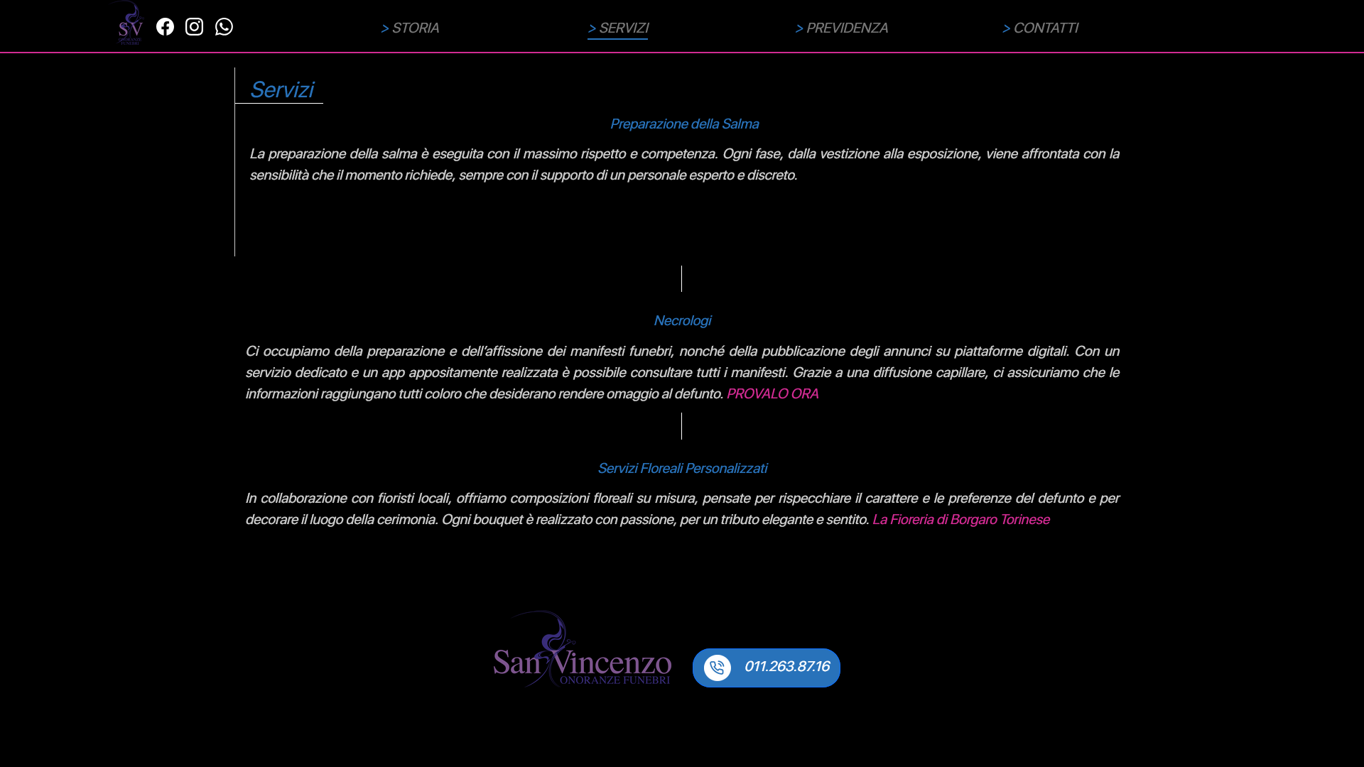 Screenshot 2025-07-14 at 10-28-24 Onoranze Funebri San Vincenzo Agenzia servizi funebri Borgaro Torinese