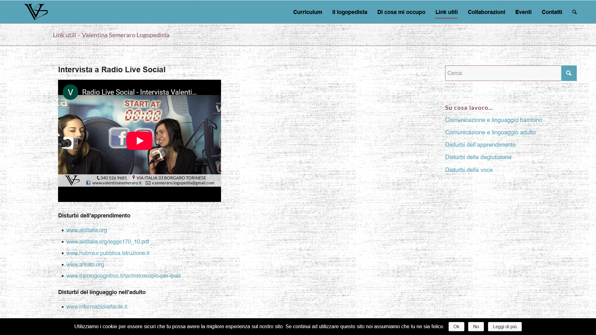 Screenshot 2025-07-14 at 10-35-12 Link utili - Valentina Semeraro Logopedista • Borgaro Torinese